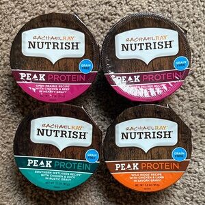 New Rachael Ray Nutrish Peak Protein Set of 4 Dog Food